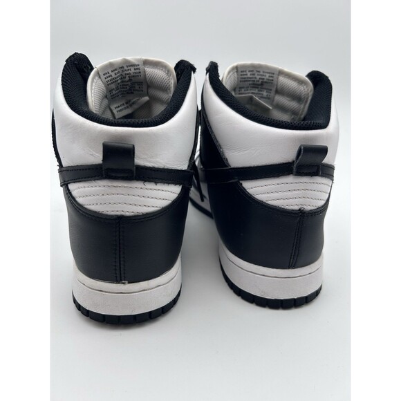 Nike Dunk High Panda Black White Men\'s Sneakers Basketball DD1399-105 Size 10.5 main image 4